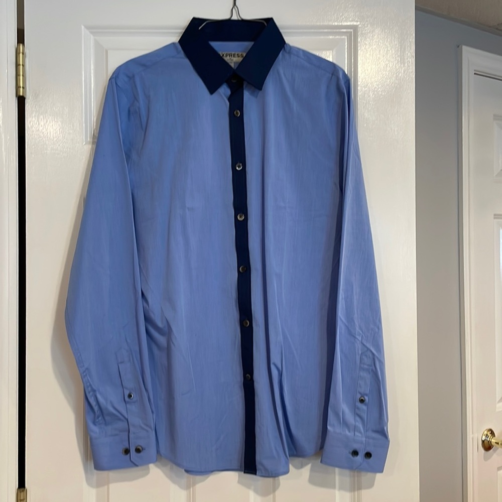NEW Express Dress Shirt || Size M (15-15 1/2)